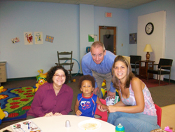 Photo1.Sponsors-Visit-EOTC_L-R-E.Schindler.sanofi_John.Dillman.VaxServe_KalebPagnottiMaxinePagnotti