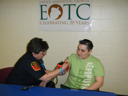 Health screenings are offered through community partners. Health screenings are offered through community partners.